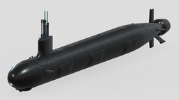 US Submarine Virginia SSN-774 marine, lead, vray, us, nuclear, class, vessel, defense, diesel, attack, naval, virginia, watercraft, 774, 3d, military, usa, ship, war, navy, submarine, boat, ssn, ssn-774