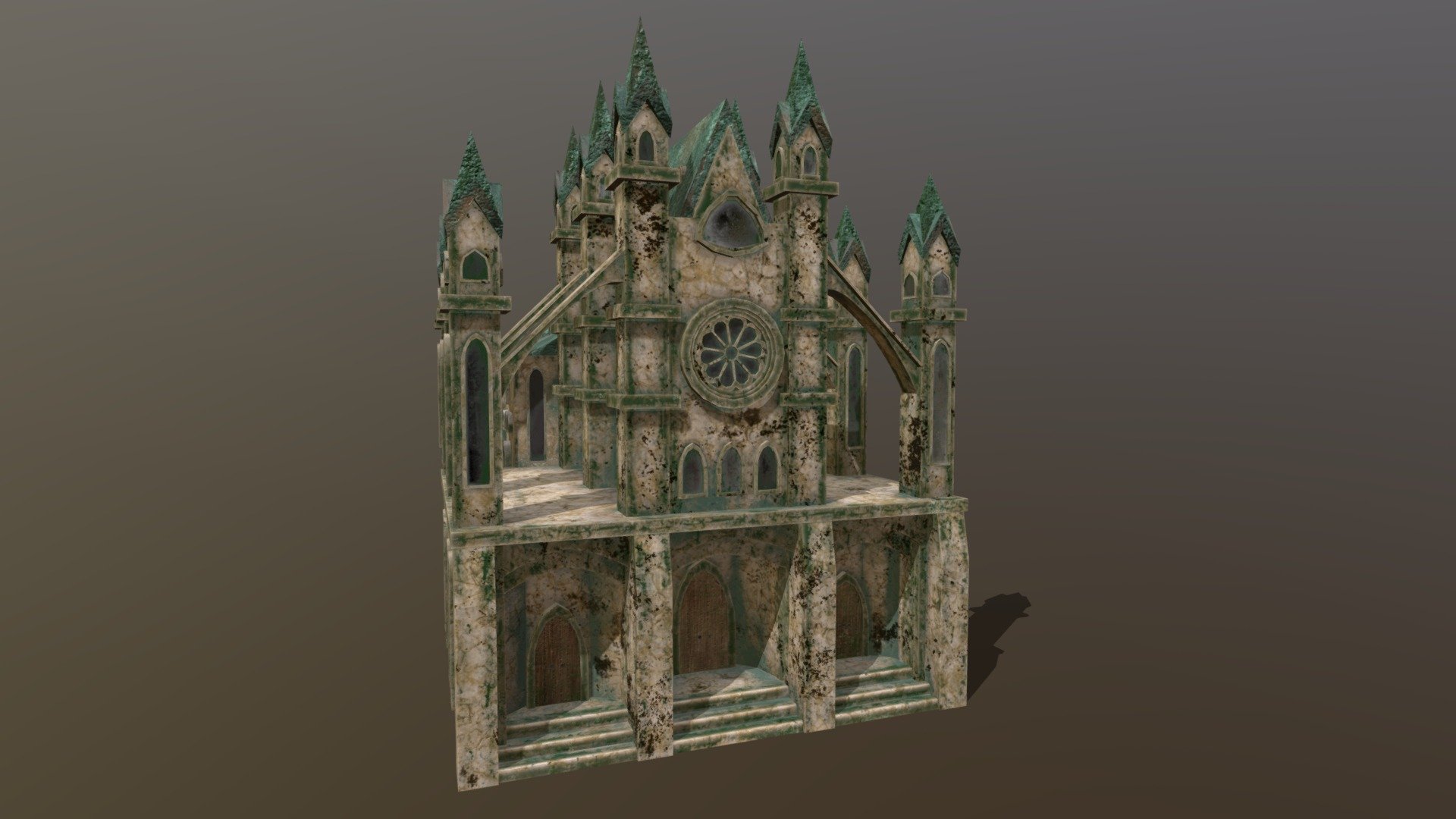 This is a Neo-Gothic Church that I created for an university assignment. Hope you like it! - Neo-Gothic Church - 3D model by serenissime 3d model