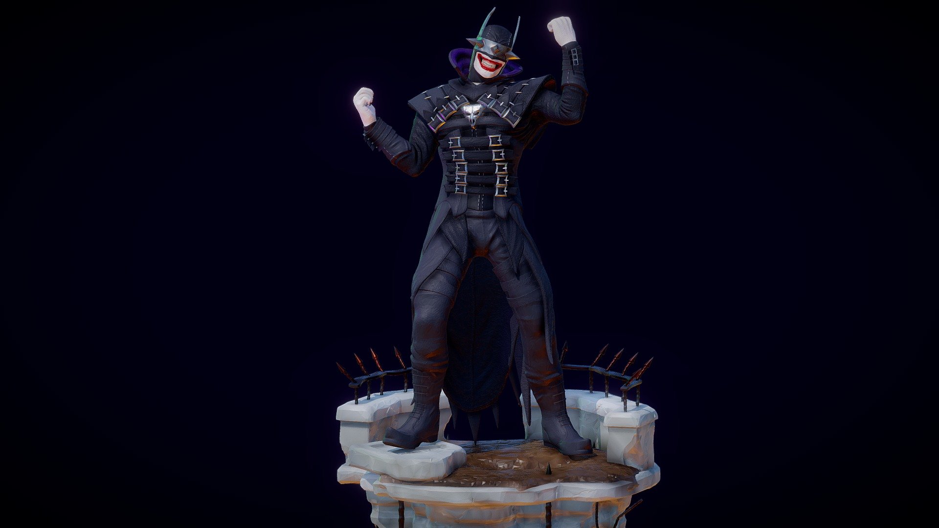 i learned a lot in this modeling process, it was a challenge to myself and i am really happy with the result
follow me on Instagram: https://www.instagram.com/3d.moonn/?hl=pt-br - batman who laughs - 3D model by 3Dmoonn 3d model