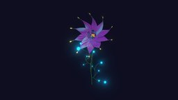 Flower Day 7 #3December2022Challenge flower, flowers, emission, violet, flowering, abstract, 3december2022challenge