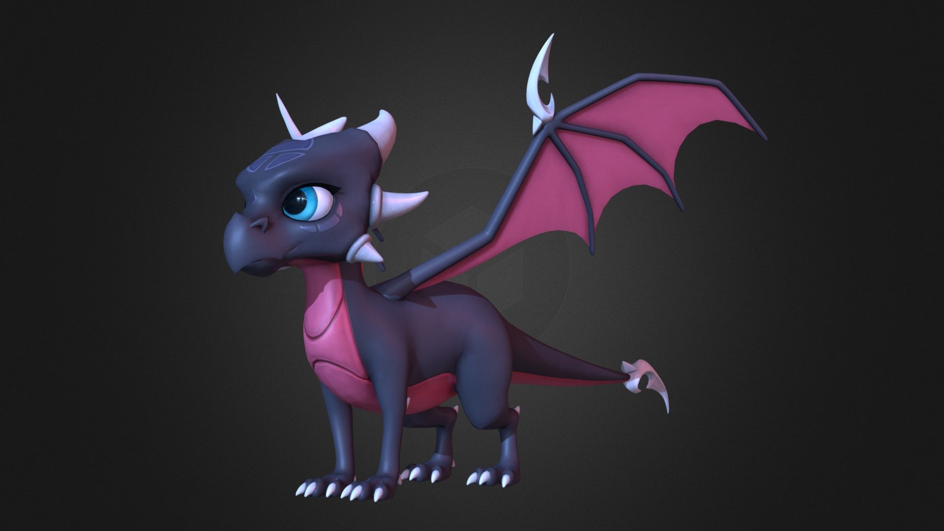 I wanted to make my own Cynder model based on Krome's version of her - chonkier, larger head and a more leathery look. I'm really happy with this, but it was a rollercoaster of ups and downs to make, let me tell you!

She's missing her teeth and tongue but I don't have any plans of rigging her any time soon, so they're not a big priority 3d model