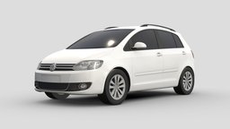 Volkswagen Golf 2011 AR/VR, LowPoly 3D Model wheel, truck, transport, urban, automotive, vr, ar, auto, racing-car, motor-vehicle, unity3d, vehicle, lowpoly, gameasset, car, gameready, motor-car, city-props