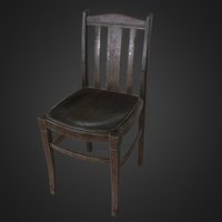 Old chair substancepainter, substance