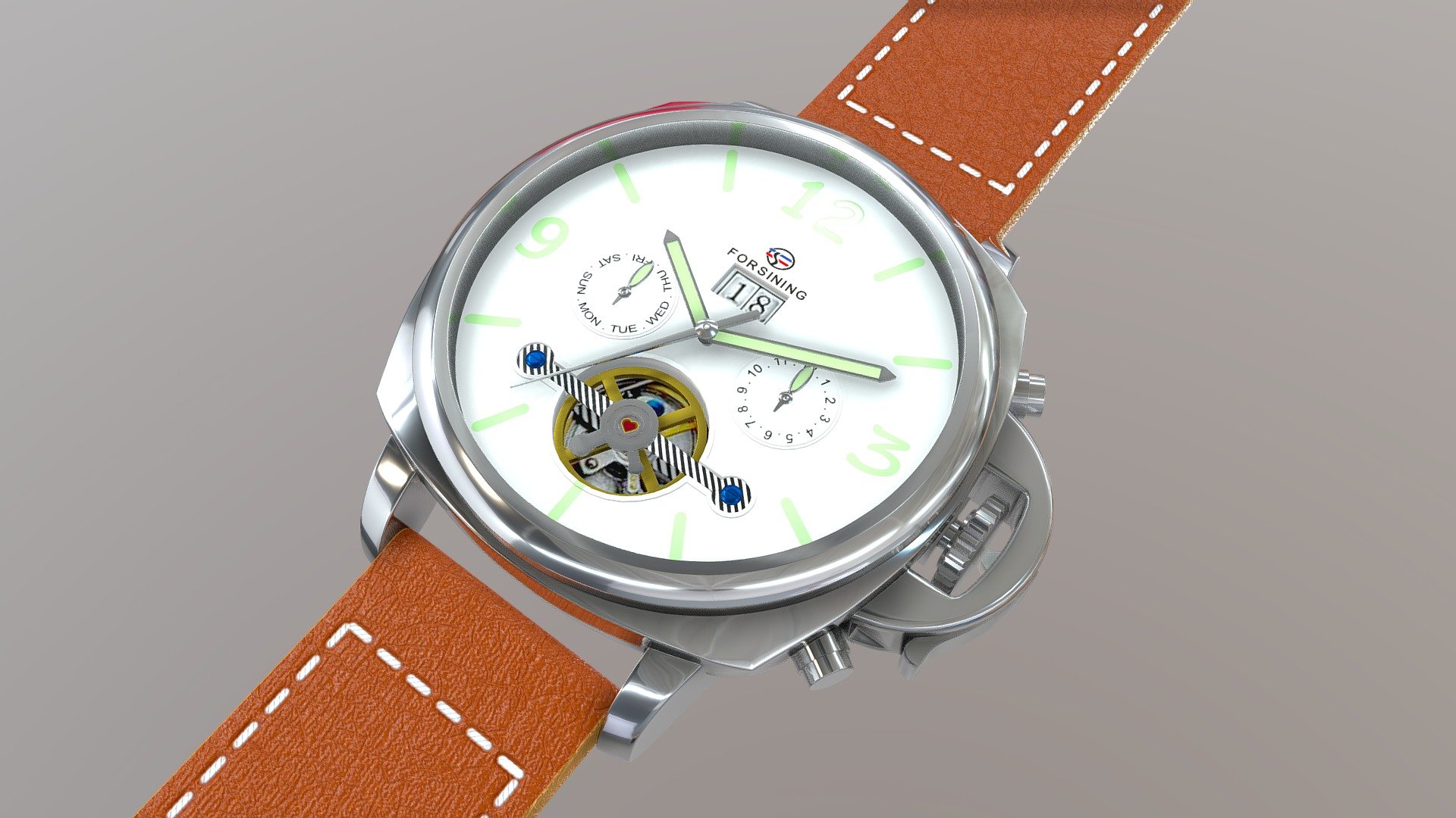 Created for e commerce website, game and AR - Watch - Buy Royalty Free 3D model by Sunil Dev Hariharan (@sdh93) 3d model