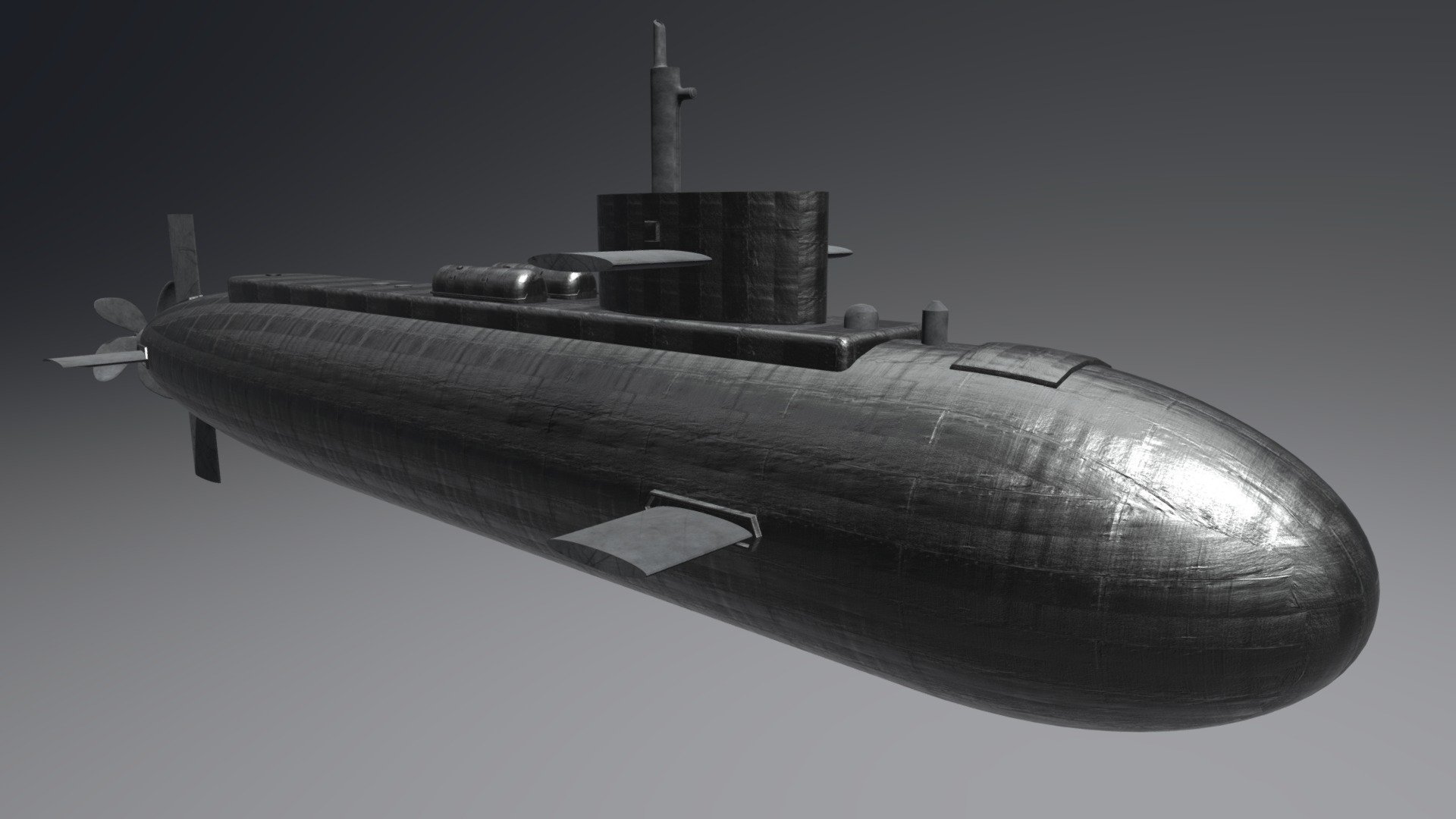 A model of a submarine ,modeled in Blender ,textured with normal mapsmidpoly, midpoly, can be use as a game asset.



If you find this 3D model useful, please consider supporting by purchasing my store models,

thank you:)
https://sketchfab.com/Helindu/store - submarine - Download Free 3D model by Helindu 3d model