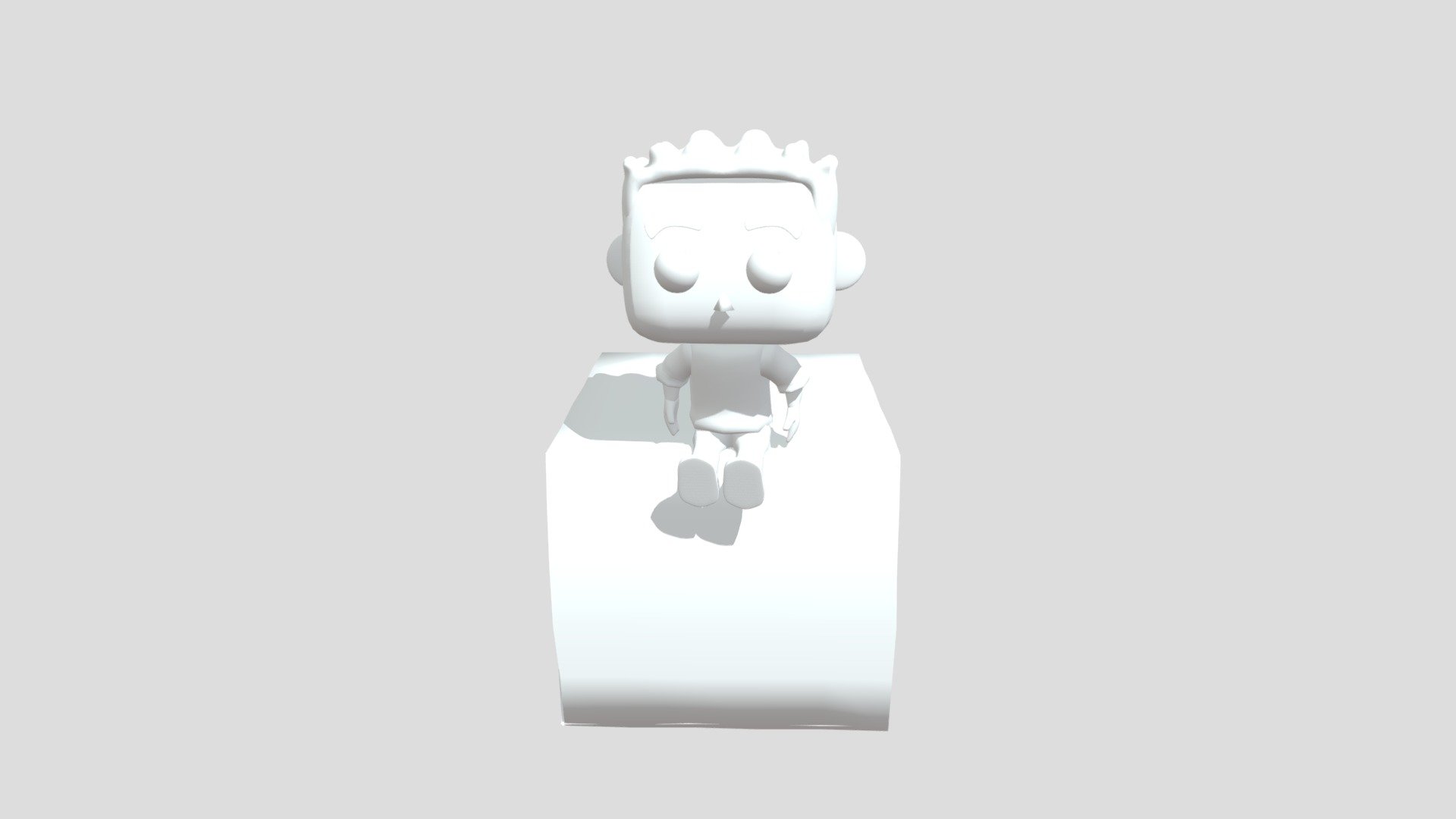 A 3D model made for college test, tried to create my own Funko Pop.
I like the result, but there is much more to improve - Funko - Jaum Rufino - 3D model by jaumrufino 3d model
