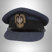Polish Air Force in the West officerss cap eagle, army, aviation, headgear, uniform, worldwar2, war, clothing