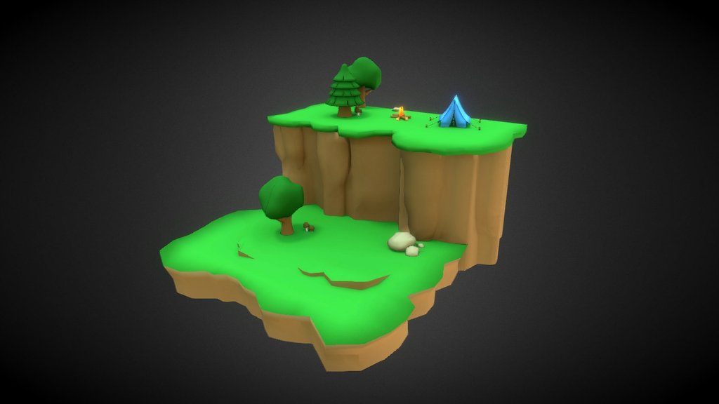 Forest - 3D model by Kowalsky 3d model