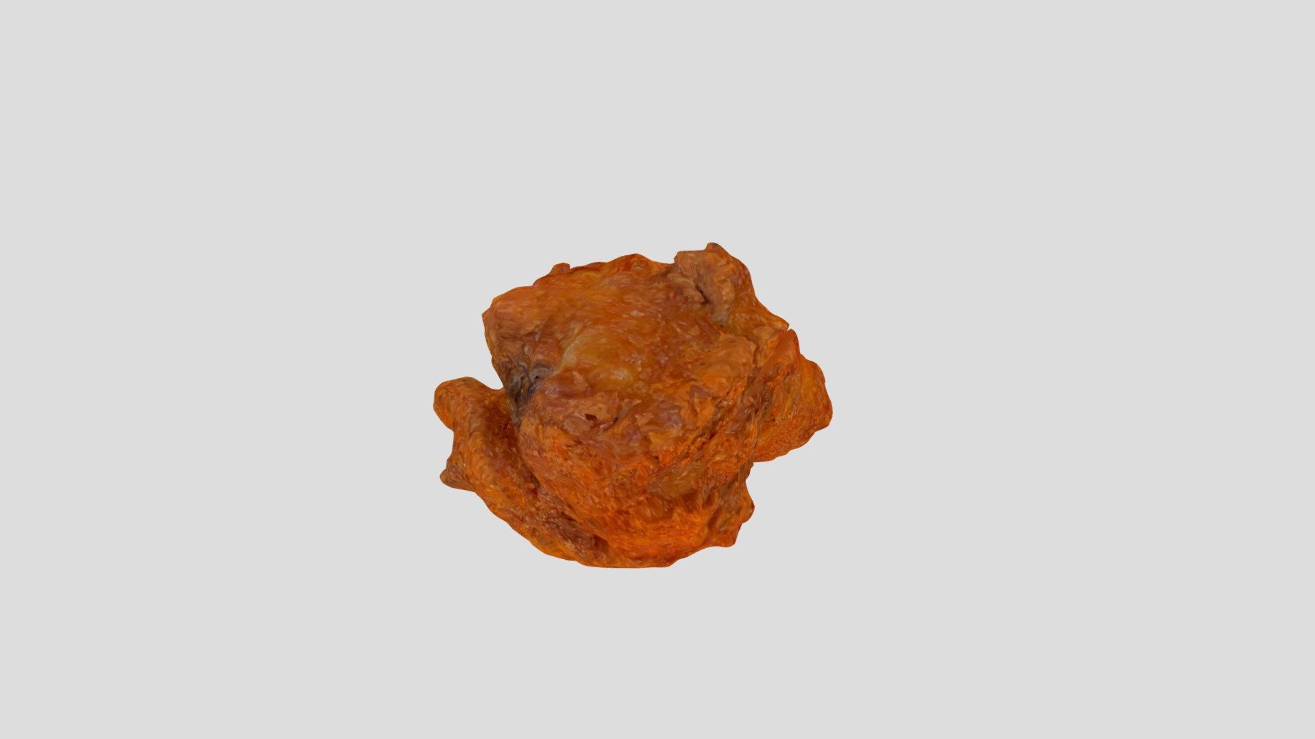 Description - Taco Bell Crispy Chicken Wing - Download Free 3D model by thejunkfoodaisle 3d model