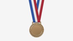 Sports medal mockup 06 competition, champion, mockup, medal, metal, first, award, contest, trophy, winner, victory, prize, ribbon, reward, game, 3d, pbr, sport, gold