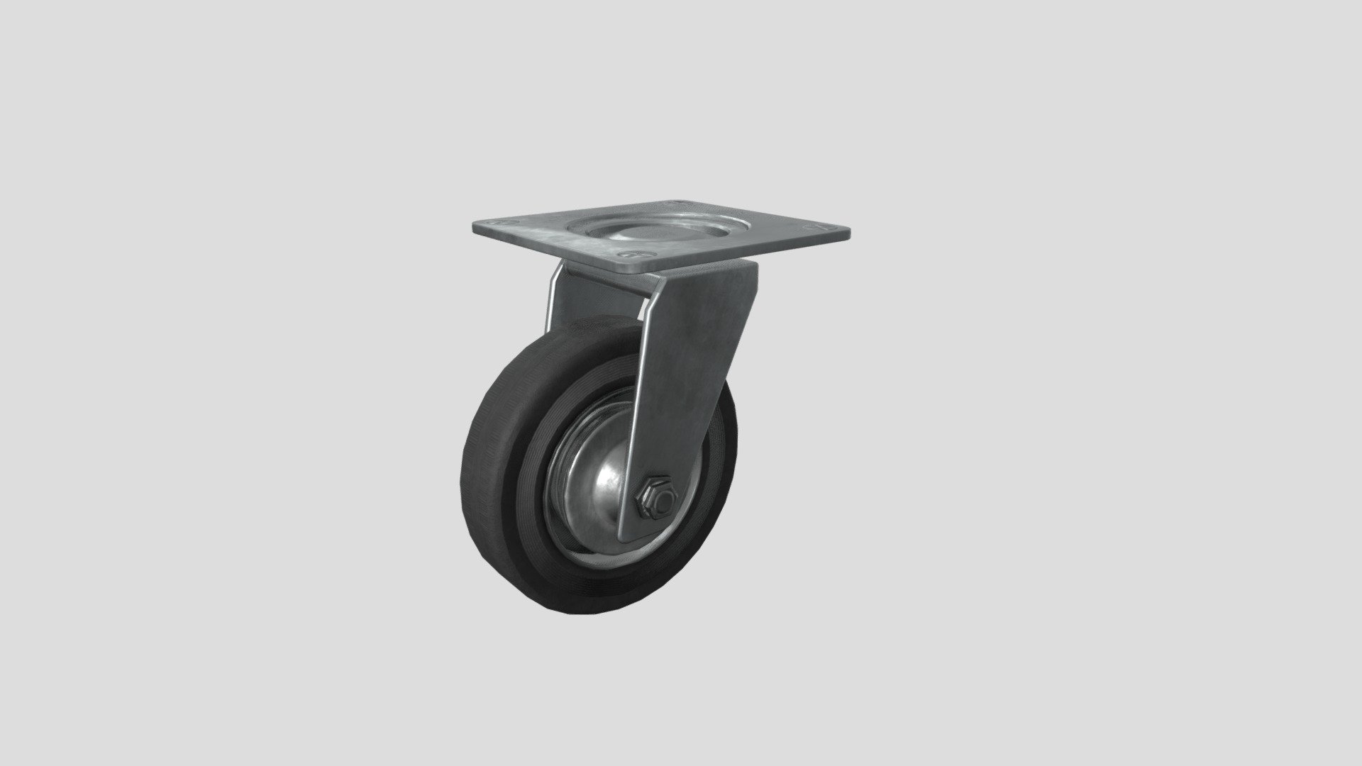 My hard-surface study featuring trolley wheel. Modelled Hp and LW in Blender, baked in Marmoset Toolbag and textured in Substance Painter.
Made for my portfolio so polycount is a bit high 3d model