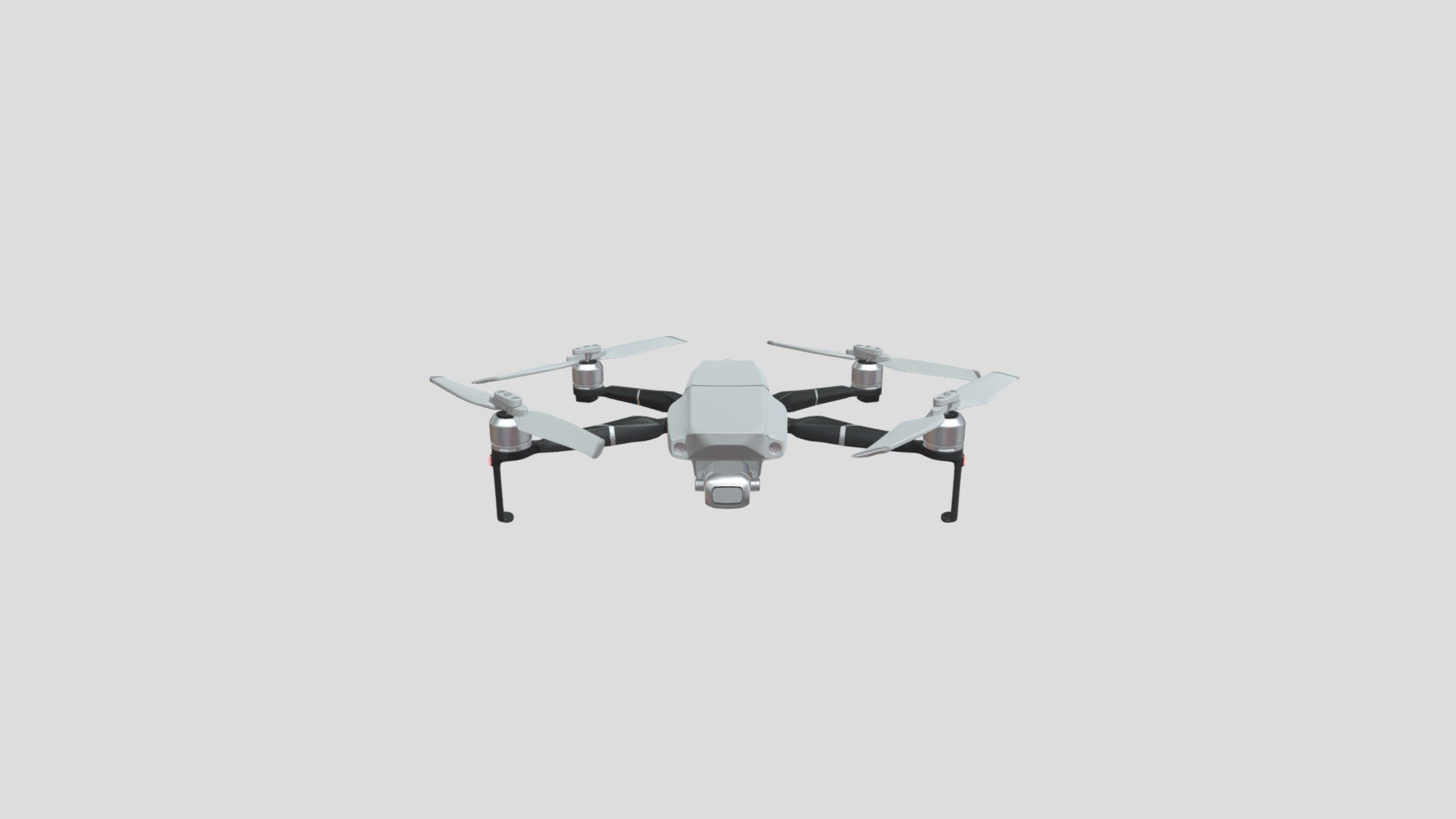 I saw some pictures of this drone and decided to try making on blender, so this is the result - Drone: Mavic 2 Pro modified - Download Free 3D model by mais1blender 3d model