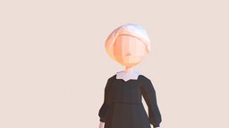 Marie Curie | Akishaqs minimalist, scientists, akishaqs, lowpoly, stylized, characterdesign