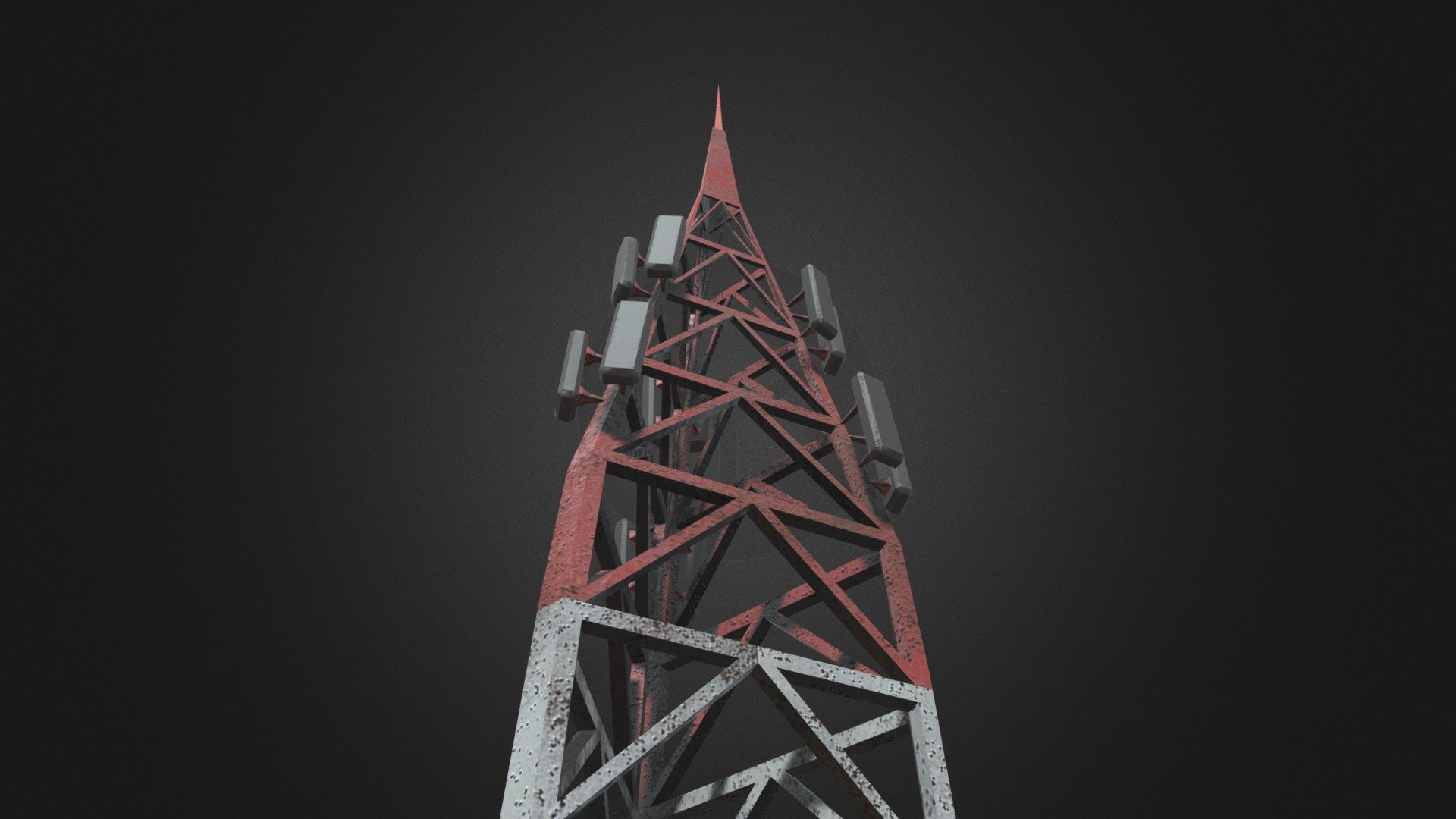 Simple little rusted signal tower.
You can download this model for free 3d model