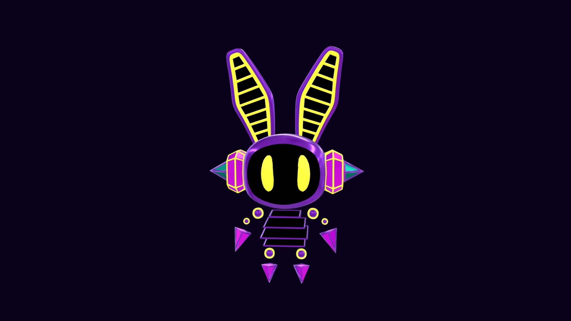 bunny bot - 3D model by Cortoony 3d model