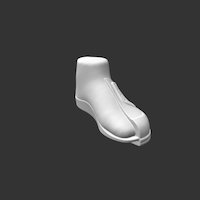 Footwear 3D model custom, last, shoes, orthopedic, footwear, insoles, 3dprint, 3dscan