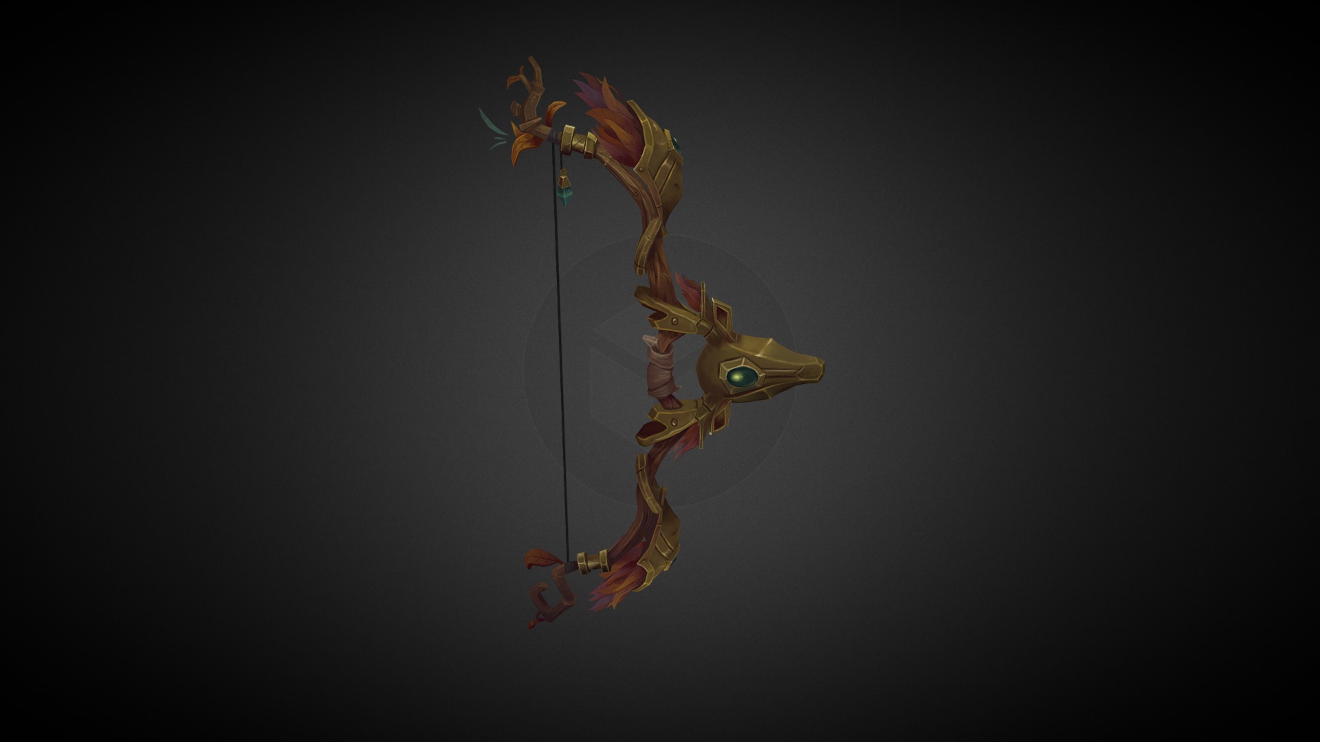 I was modeling this Bow 1 year ago. Now i have some free time to finish bow texture.

Thanks for watching.

concept by Maeve Broadbin.

C &amp; C are very welcome.

More picture and infomation at my artstation: 
https://www.artstation.com/breaking - Bow of the Autumn Spirit - 3D model by Breaking (@Off) 3d model