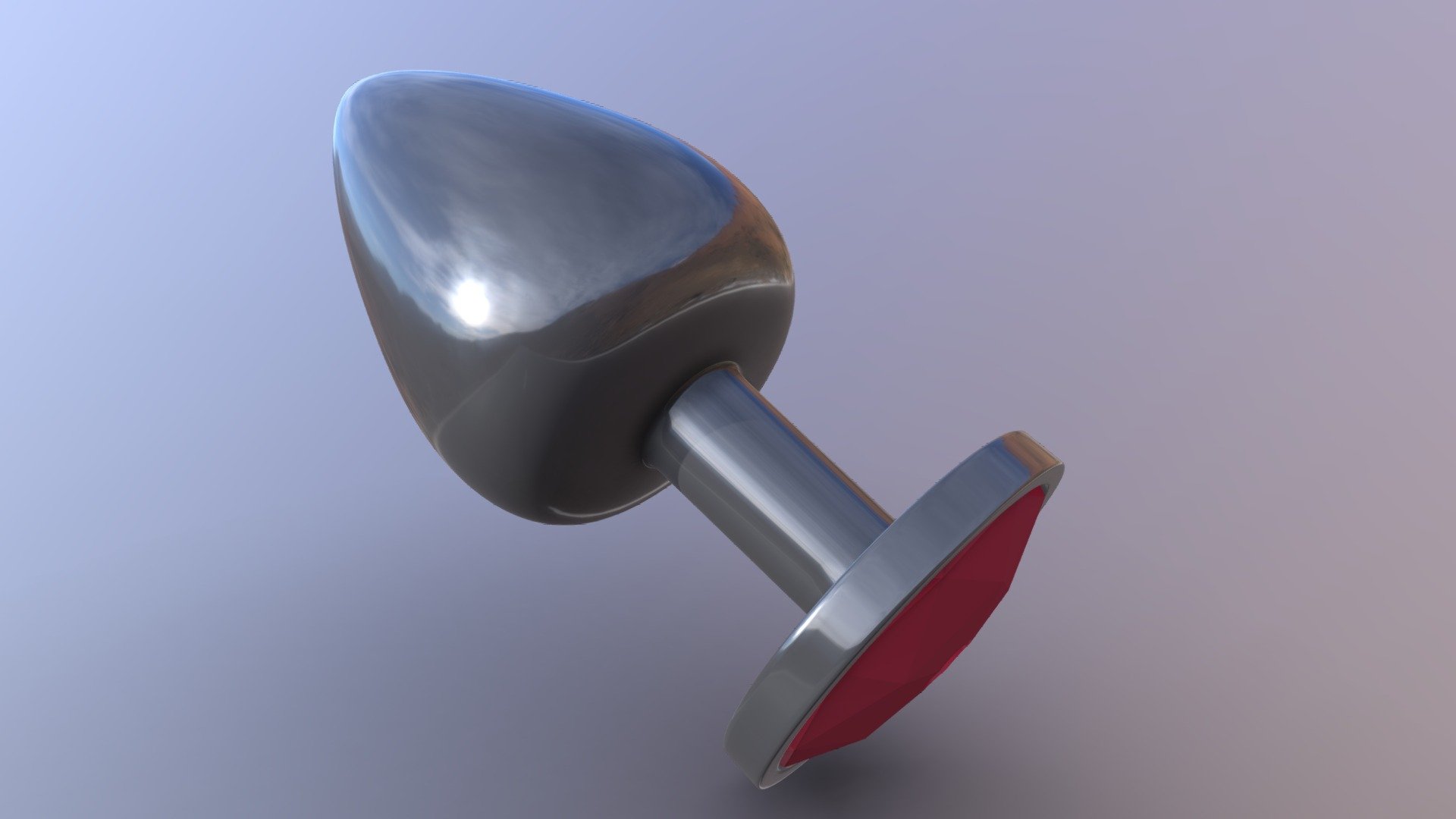 The butt plug with a perfectly smooth surface is decorated with a sparkling stone. The restrictive base is designed for safe use, the cone-shaped shape contributes to easier penetration. 



I made this interesting model for printing for my jewelry store.

Open for collaboration! - Butt plug - 3D model by Kira (@GalaninaKira) 3d model