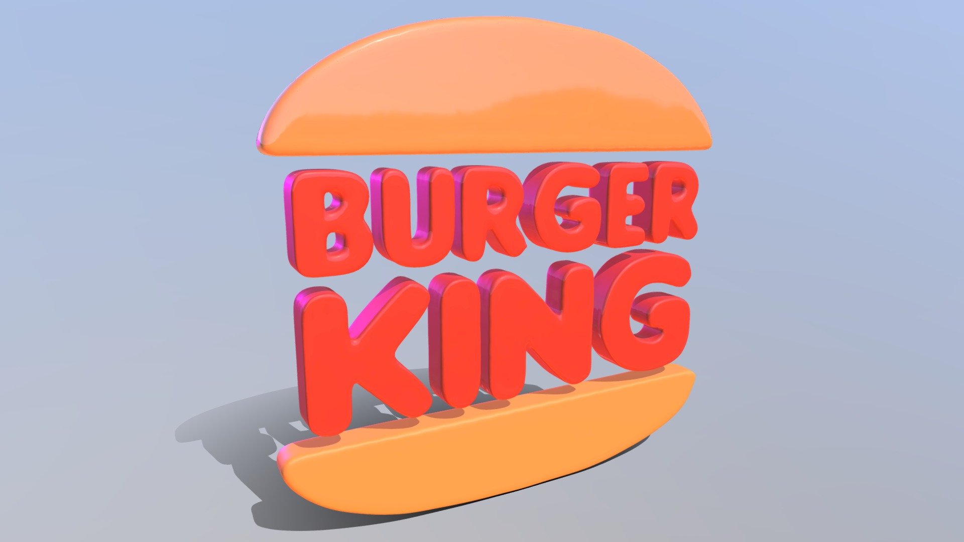Hey guys, how are you? today I made this model about the Burger King Logo to use on your projects. Please, like the model if you enjoyed. Thanks - Burger King Logo 3D - Buy Royalty Free 3D model by Gabriel Diego (@gabrieldi_sousa) 3d model