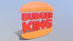 Burger King Logo 3D burger, logos, burgerking, king, logo, logotipo, logotype, mcdonalds, noai, burgerkinglogo, 3dburgerking, burgerking3d, logoburgerking3d, burgerkinglogo3d, mcdonaldslogo, logofood, comidaburgerking, tiposdelogos, foodlogos