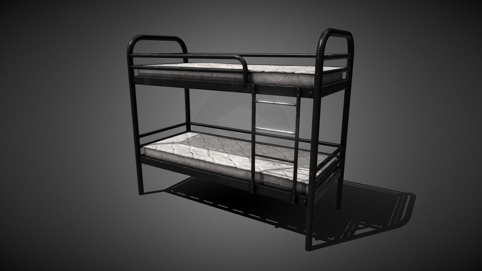 bunk bed - Download Free 3D model by filthycent 3d model