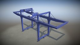 Container crane transportation, machinery, heavy, industry, metal, machine, port, iron, crane, unityassetstore, unity, technology, building, workshop, factory, container, construction