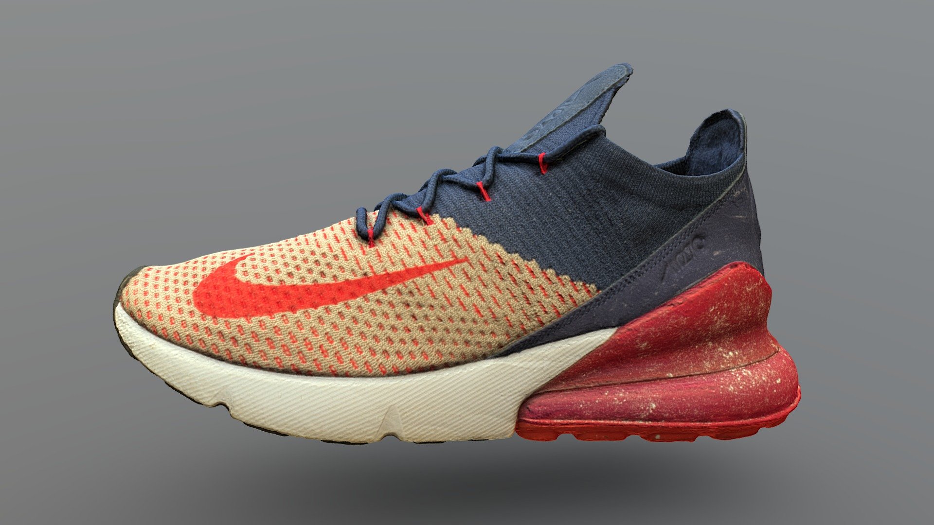 VaporMax Female Shoe
Textures are from Recontruction
Will update model at a later date - AirMax 270 - Buy Royalty Free 3D model by Andre Bond Sr. (@leadblacktech) 3d model