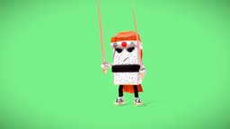 Sushi Warrior warrior, 3ds-max, sushi, videogame-character, animation
