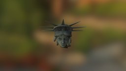 Statue_Of_Liberty_Head liberty, damaged, statue, head, architecture, of