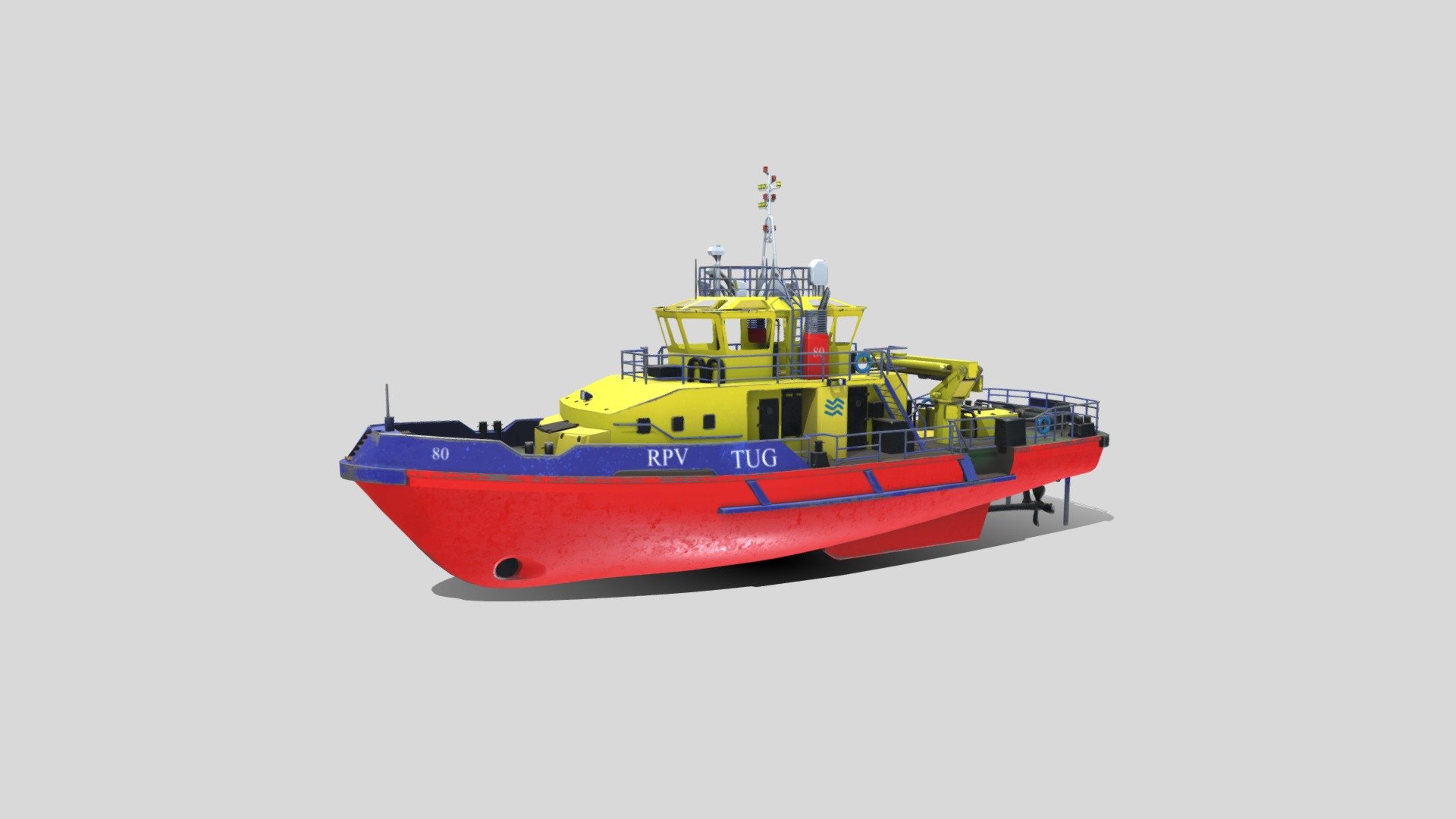 Tugboat

textures are in TGA format 2048x2048 PBR specular - Tugboat PBR - Buy Royalty Free 3D model by MaX3Dd 3d model