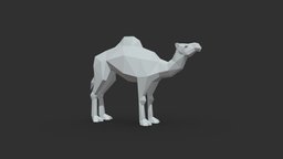 Camel low poly 