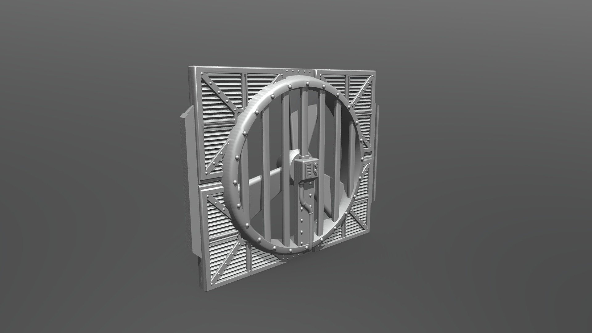 2x1-big-ass-fan-wall - 3D model by Andrew (@Andrew.Askedall) 3d model