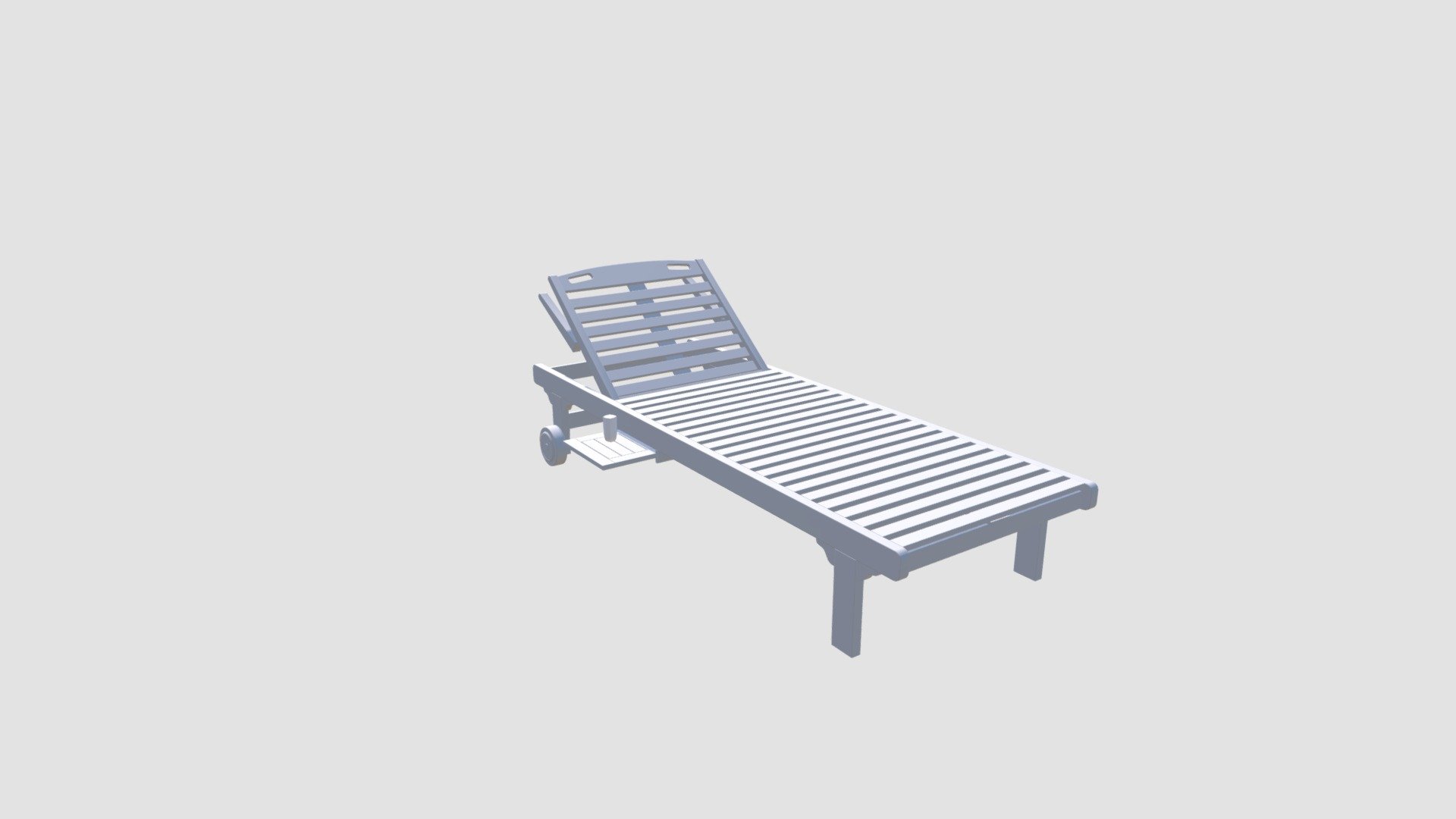 High detailed model of garden furniture with all textures, shaders and materials. It is ready to use, just put it into your scene 3d model