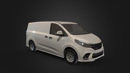 Cargo Van Car modern, vehicles, cars, minivan, ue4, vehicle