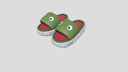 Poco Kermit Shoes kids, children, frog, shoes, kermit, muppet, cartoon, animal, funny