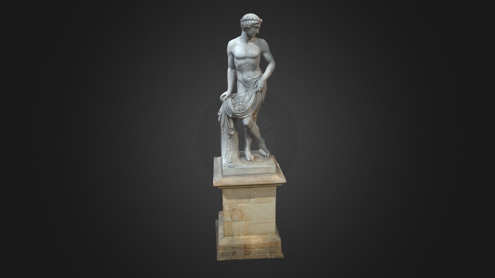 Escultura de Virgo - 3D model by jhonatanguardiah 3d model