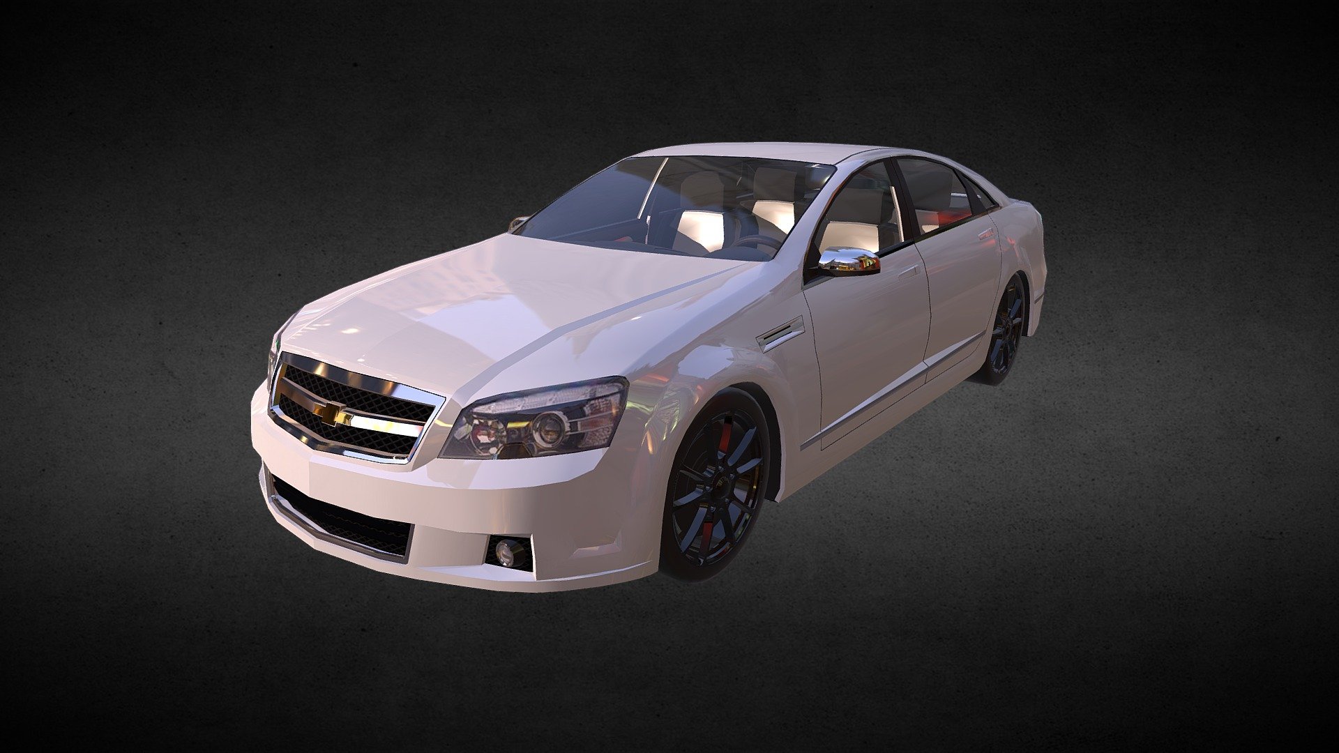 Detailed car model optimized for mobile games. Contains basic interior. Included 2k textures are made for Unity, but easily converted for other engines 3d model