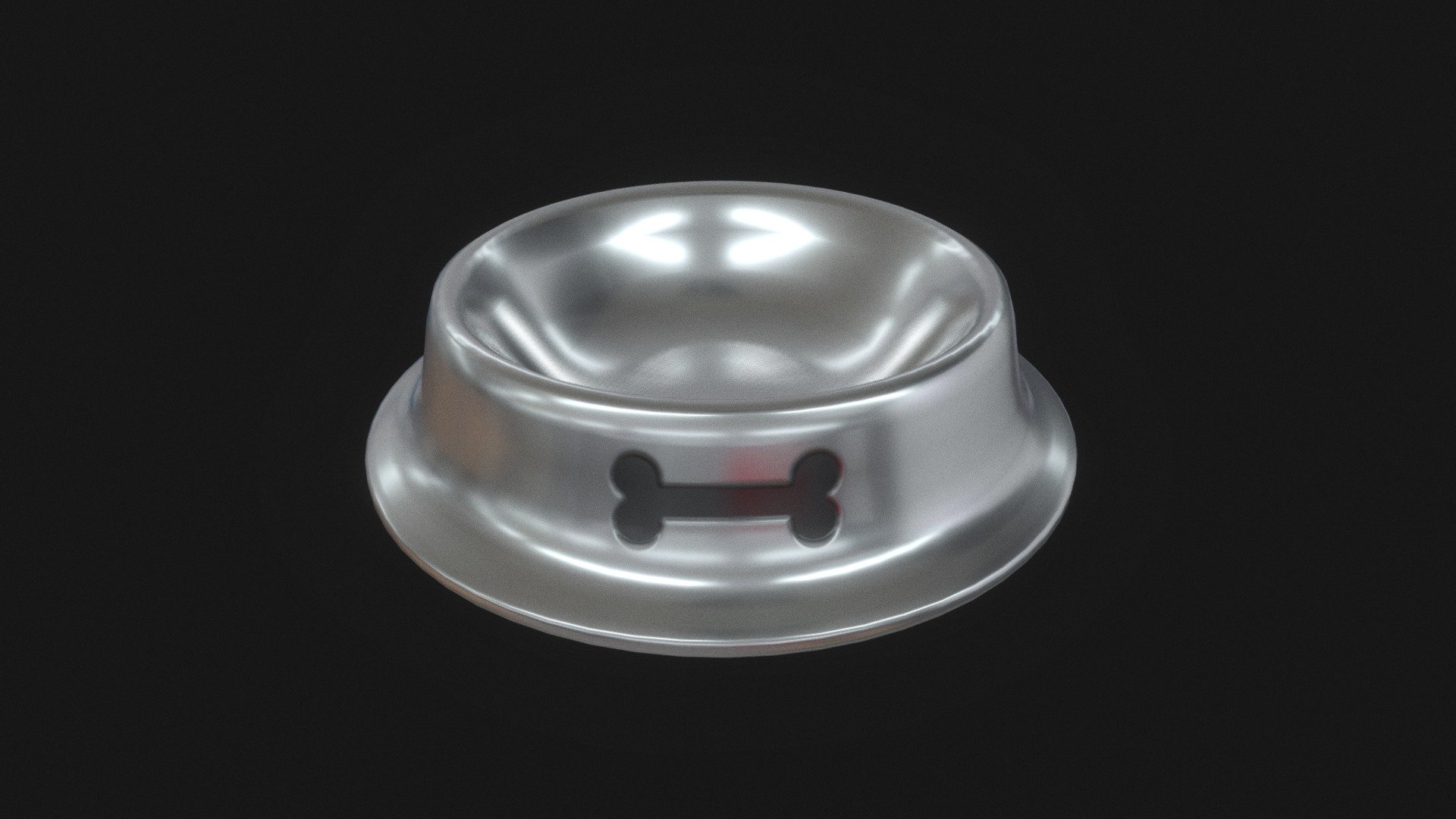 Dog Bowl - Dog Bowl - 3D model by Alexander (@pravdin) 3d model