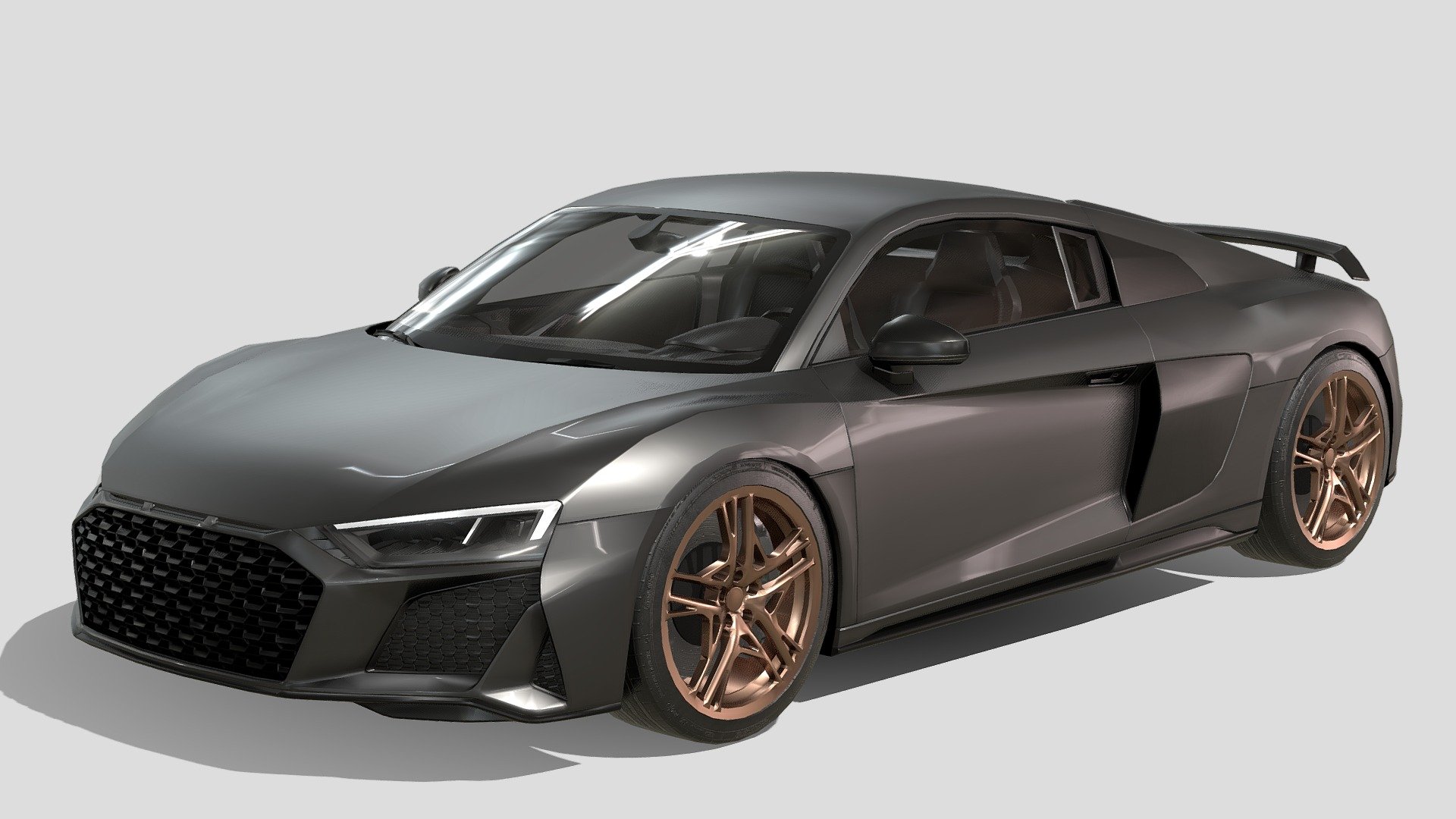 Audi R8 V10 - Buy Royalty Free 3D model by Phazan Product (@Phazan) 3d model