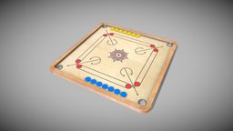 Karambol Carom Board india, unwrapped, game