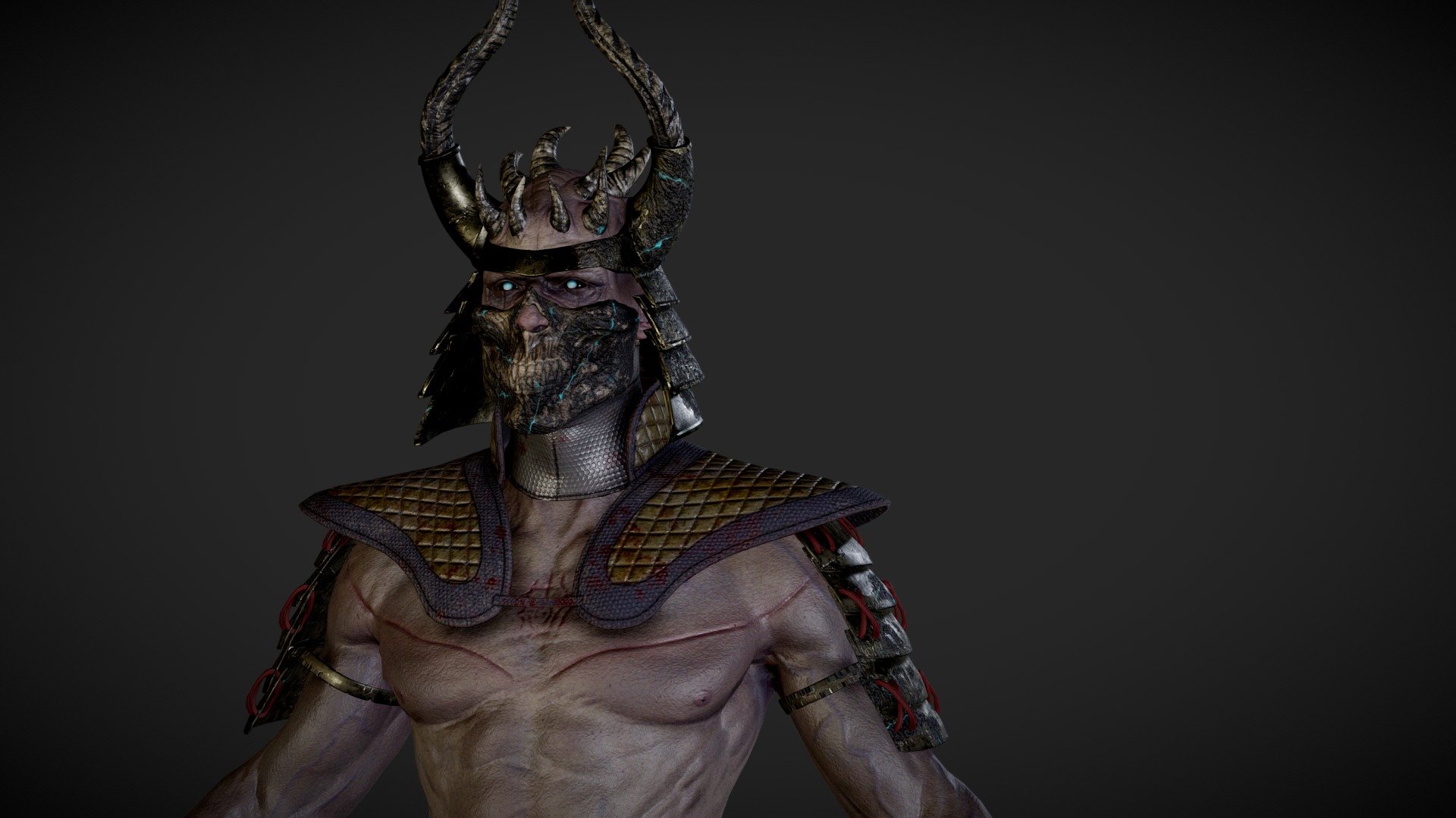 Demon Samurai - 3D model by kevinruiz 3d model