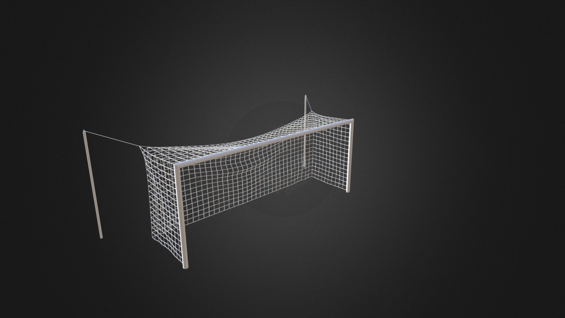 Football Goal Net - Football Goal Net - Buy Royalty Free 3D model by cgaxis 3d model