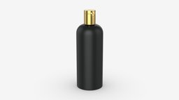 Cosmetics bottle mockup 01 product, care, packaging, template, beauty, clean, mockup, gel, cosmetic, shampoo, lotion, 3d, pbr, design, bottle, container, plastic