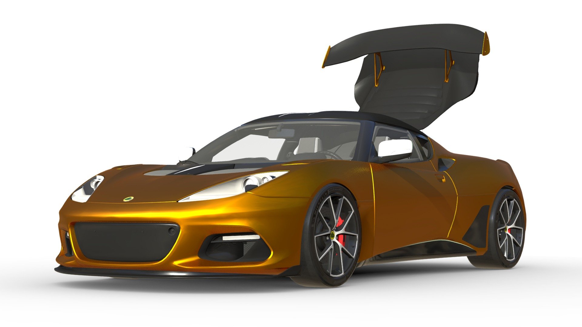 Lotus Evora - Buy Royalty Free 3D model by zizian 3d model