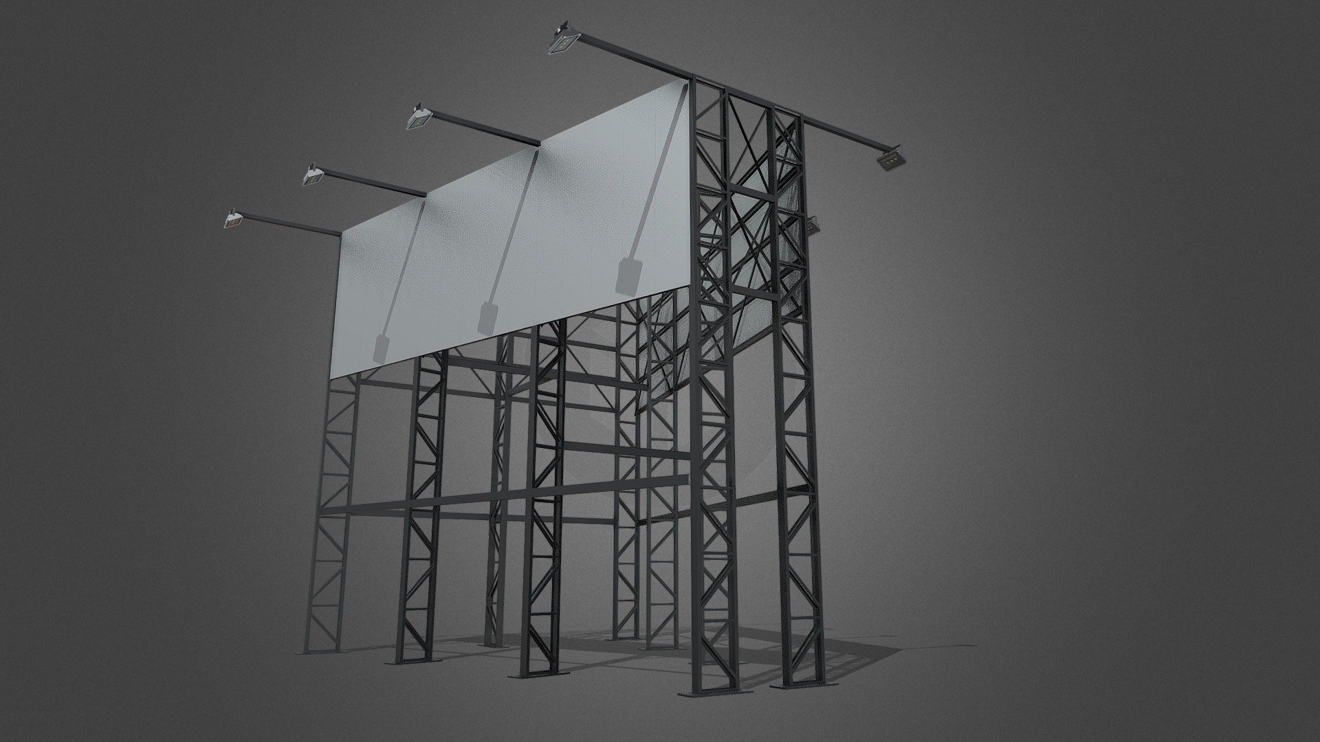 BMG - Outdoor - Download Free 3D model by Eiffel Estruturas Metálicas (@EiffelEstruturas) 3d model