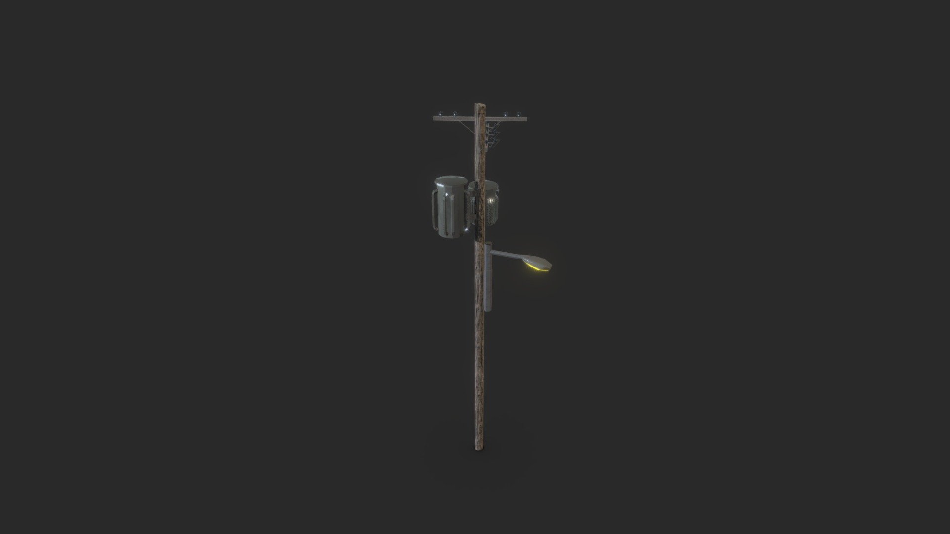 Publish my first 3D model

A portion of assets from the street Environment 

Textures come in 4k resolution and include Albedo, Normal and Metalness, Roughness, (baked into a single uvmap).

Criticize this work with your comments to make me better :) - Electric Pole - Download Free 3D model by MostafaRadmard 3d model