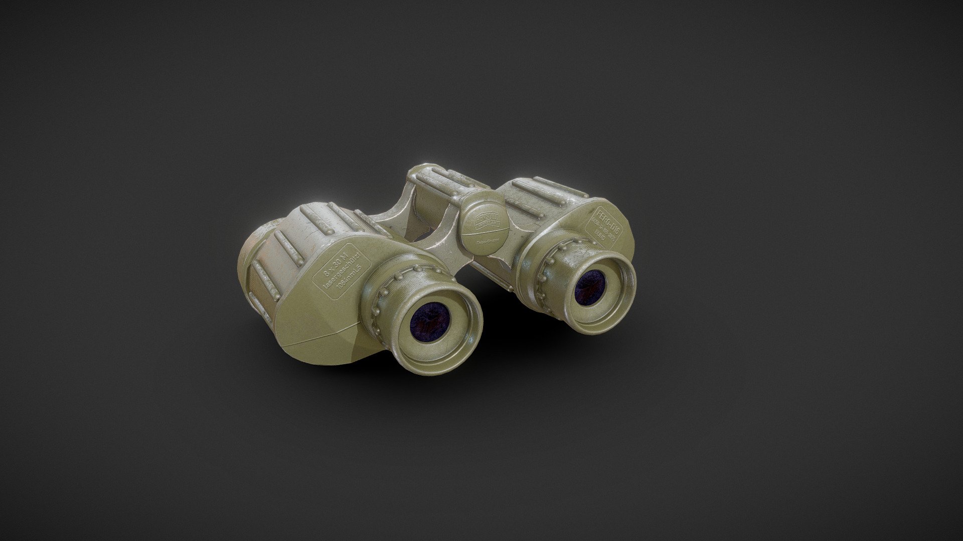 This is my first Model ever made in combination with Substance Painter.

I did this as part of the Bundeswehr Mod (Squad) - Fernglas Hensoldt Fero D16 Binocular - 3D model by frederikvollbrecht 3d model