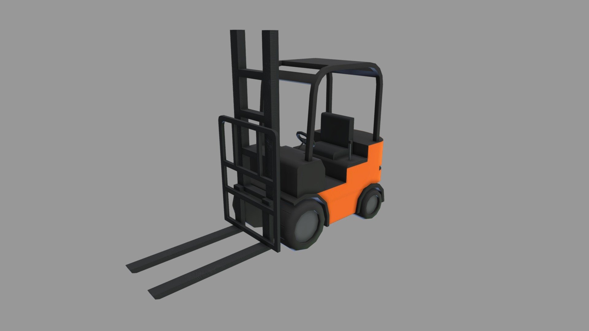 Model of an orange-black cartoon forklift.

Poly: 1,264
Vertex: 1,284
in subdivision level 0

4096x4096 JPG Texture
Include Diffuse and Normal

3ds max,FBX,OBJ and texture files in additional file 3d model