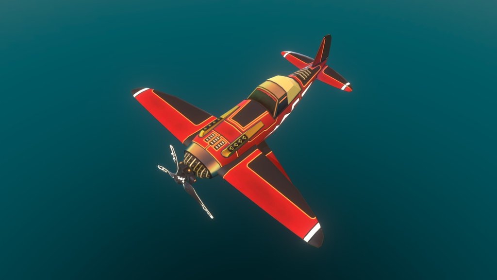 The Hunter is one of the playable airplanes of Blindflug Studios new dieselpunk action game Airheart. You'll use it to hunt for skyfish and to battle pirates and drones above the clouds. 

We've been greenlit on Steam, follow us there for all the news!


http://steamcommunity.com/sharedfiles/filedetails/?id=714137497

Find out more about Airheart on its homepage:


http://airheartgame.com/

Airheart is made by Blindflug Studios:


http://www.blindflugstudios.com/
 - Airheart Airplanes: The Hunter - 3D model by Frederic Hein (@frederic-hein) 3d model