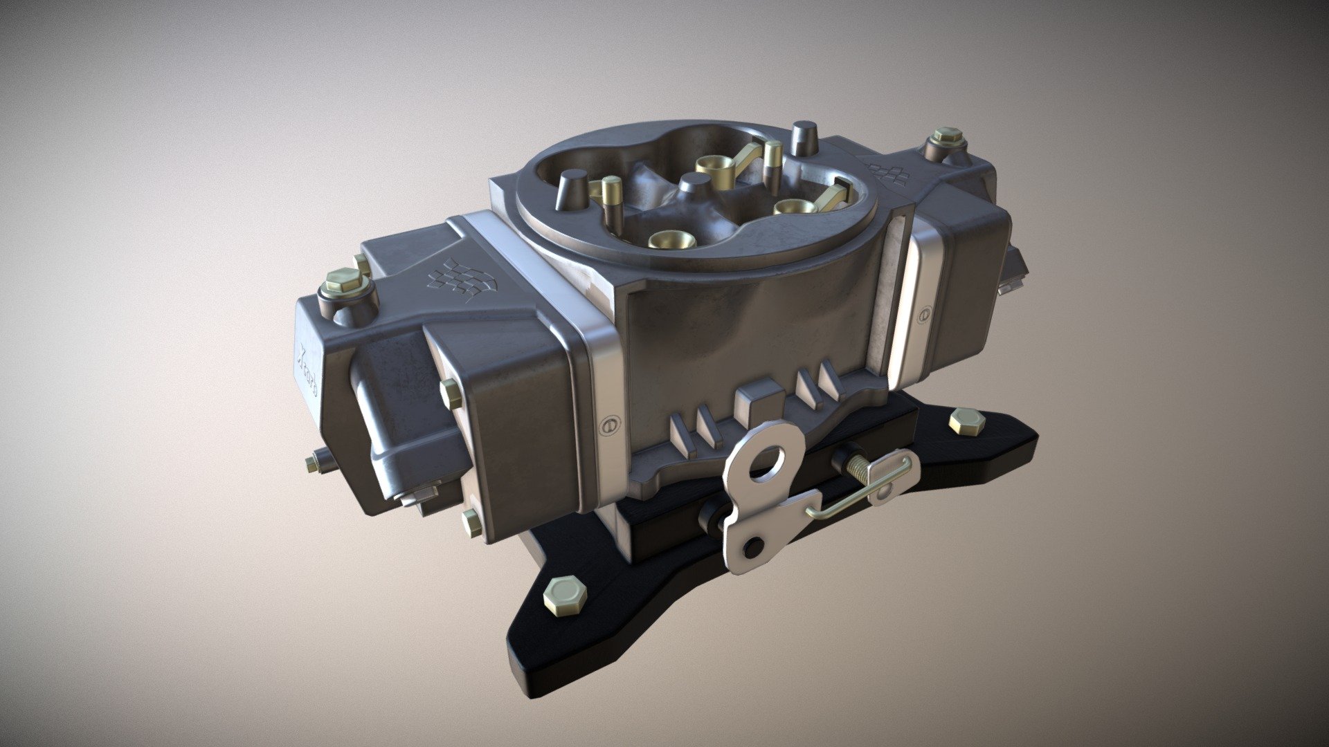 Carburetor - 3D model by Valeriy R (@chkalov_urup) 3d model